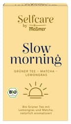 MEßMER Organic Slow Morning Green Tea - Matcha - Lemongrass Tea Bags