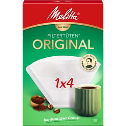Melitta Original filter bags white 1x4/80 pieces