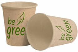 Paper cups natural, 20 pieces