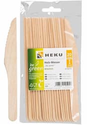 Wooden knives, 20 pieces