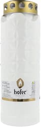 Hofer Crystal Light 14-Day Burn Time, White