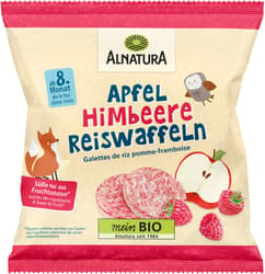 Alnatura Apple Raspberry Rice Cakes 35g (from 8 months)