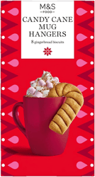 Marks and Spencer Mug Hangers Candy Cane Lebkuchen