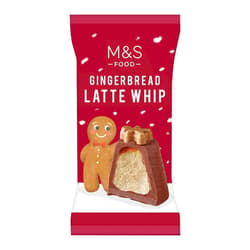Marks & Spencer Gingerbread Latte Whip - Gingerbread chocolate with marshmallow filling