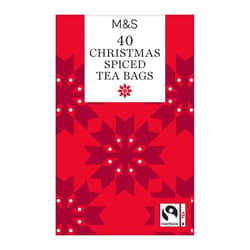Marks & Spencer Christmas Tea 40 Bags - Black tea with Christmas spices
