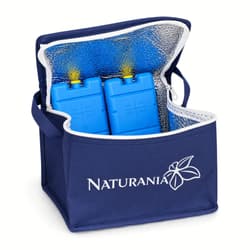Naturania Kühltasche inklusive 2 Kühlakkus