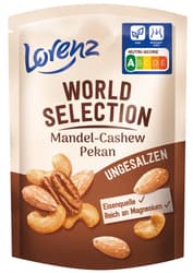 Lorenz World Selection Unsalted Mandel Cashew Pekan