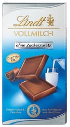 Lindt milk bar without added sugar