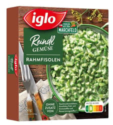 Iglo Fisolen vegetables with cream