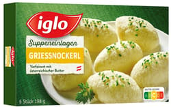 Iglo semolina dumplings