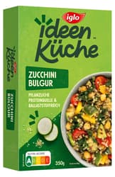 Iglo kitchen of ideas with courgette bulgur