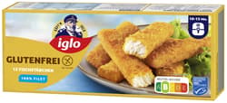 Iglo MSC 12 Glutenfreie Fischstäbchen (tiefgekühlt)