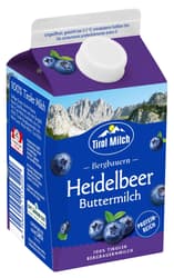 Tirol Milch Buttermilch 0,9% Heidelbeer