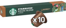 STARBUCKS House Blend Kaffeekapseln für NESPRESSO