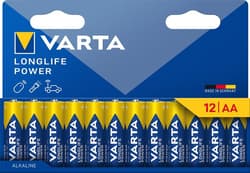 VARTA LONGLIFE Power AA Blister 12