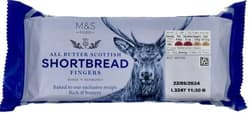 Marks & Spencer Scottish All Butter Shortbread Fingers