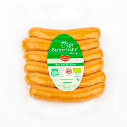Steirerhahn Henry BIO Käsekrainer