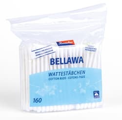 Bellawa Wattestäbchen Papierschaft Wiederverschließbar