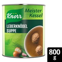 Knorr Meisterkessel XL Leberknödelsuppe