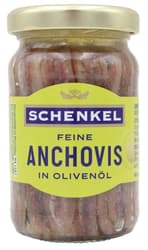 Thigh anchovies in olive oil