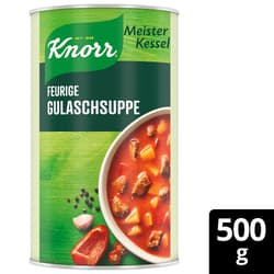 Knorr Meisterkessel Feurige Gulaschsuppe