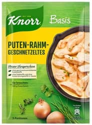 Knorr Basis für Puten-Rahmgeschnetzeltes