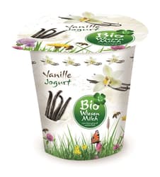 Organic Wiesenmilch Fruit Yoghurt Vanilla