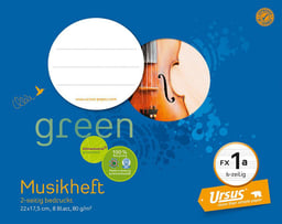 Musik- und Vokabelhefte