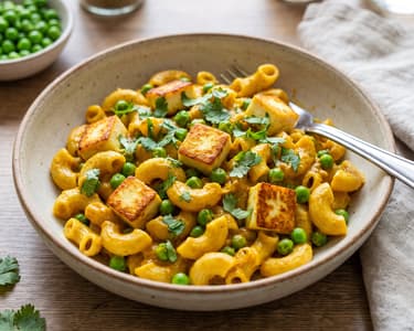 Matar Paneer Pasta