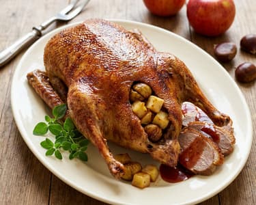 Gänsebraten