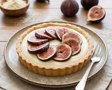 Feigenkuchen mit Mascarpone-Creme