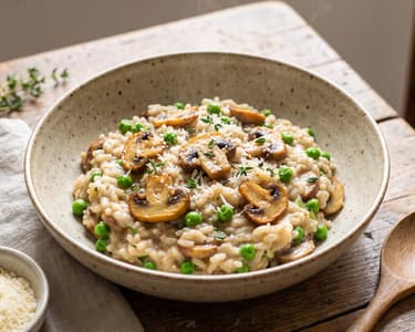 Vegan Mushroom Risotto