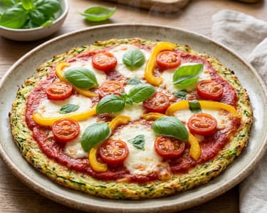 Zucchini-Pizza | Low Carb & Fit