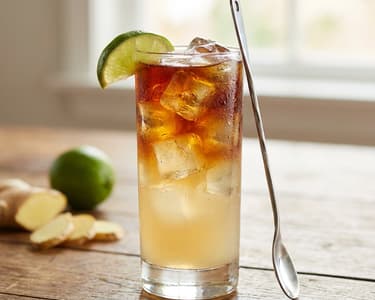 Dark & Stormy Cocktail