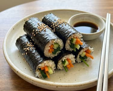 Koreanische Mini-Rollen – Mayak Gimbap