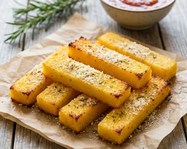 Polenta-Käse-Sticks