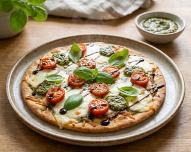 Caprese-Fladenbrot | Knusprig aus dem Backrohr