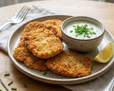 Kohlrabi-Schnitzel | Knusprig aus dem Backrohr