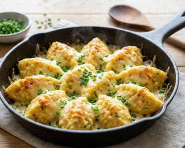 Überbackene Eiernockerl mit Bergkäse | Aus dem Backrohr