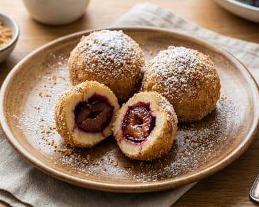 Traditionelle Zwetschkenknödel | Flaumig & Fruchtig