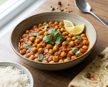 Chana Masala | Indisches Kichererbsen-Curry