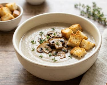 Französische Champignon-Velouté | Cremig & Samtig