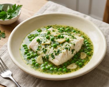 Spanish Hake in Salsa Verde | Aromatic & Tender