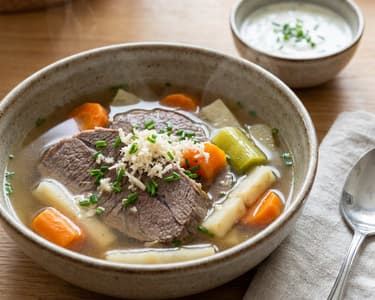 Viennese Tafelspitz | Tender Boiled Beef