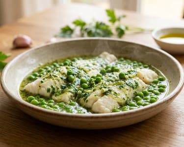 Spanish Hake in Salsa Verde | Aromatic & Juicy