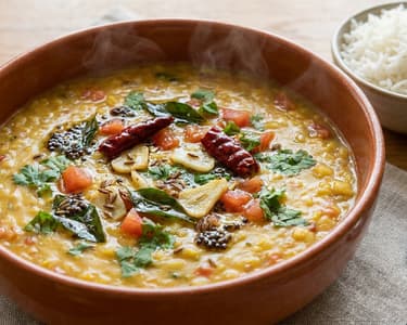 Indisches Linsen Dal Tadka | Cremig & Würzig