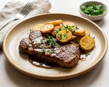 Wiener Vanillerostbraten | Klassiker mit Knoblauchsauce