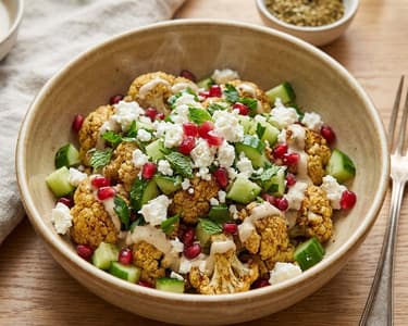 Nahöstlicher Karfiolsalat mit Feta | Frische Levante-Küche