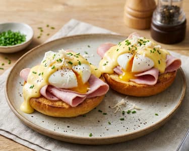 Wiener Eier Benedikt | Mit Beinschinken & Kren-Hollandaise