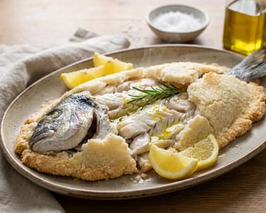 Spanische Dorade im Salzmantel | Saftig & aromatisch